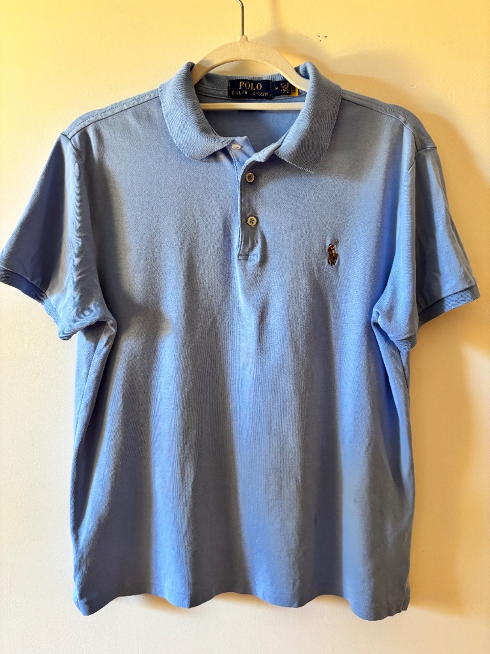 Ralph Lauren Custom Slim Fit, Soft and Lightweight Polo Women's Size M